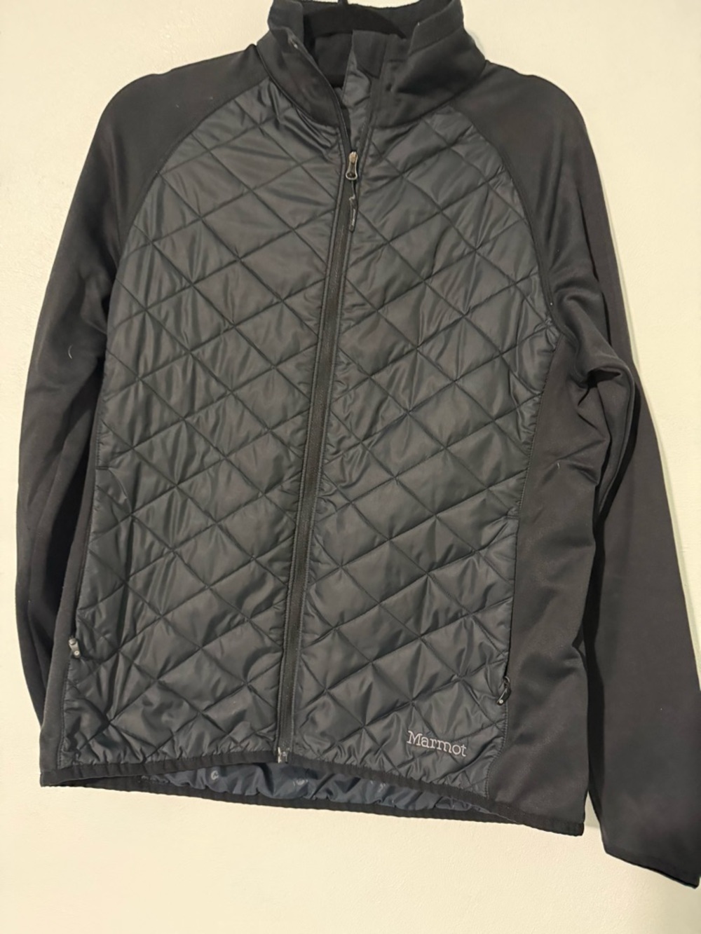 Marmot Women's Black Quilted Hybrid Jacket
